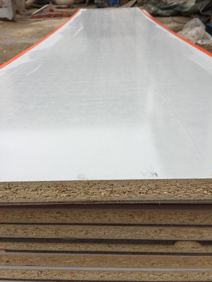 Big Size E1 Glue Melamine Faced Particle Board Chipboard with PVC edge