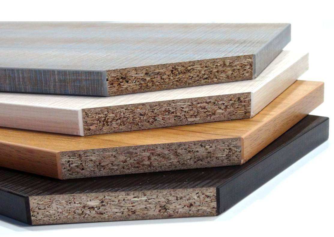 Big Size E1 Glue Melamine Faced Particle Board Chipboard with PVC edge